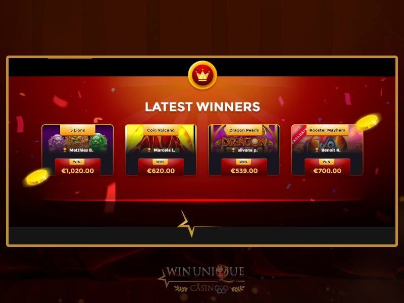 Win unique casino bonus - Découvrez les Jeux Uniques de Win Unique Casino en Ligne en France